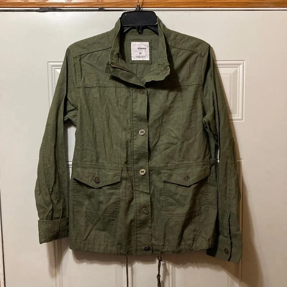 Sonoma Utility Jacket in Army‎ Green M